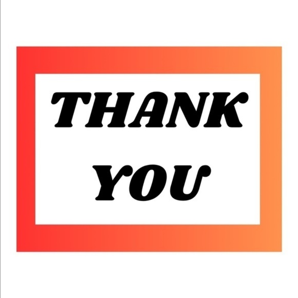 Set of 10 Thank You Post Cards